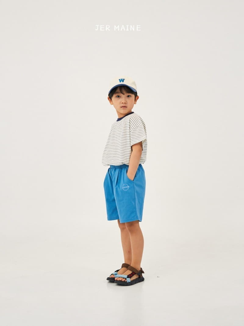 Jermaine - Korean Children Fashion - #discoveringself - Smile Stripes Color Tee - 10