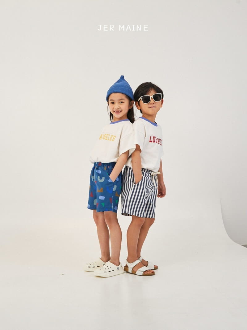 Jermaine - Korean Children Fashion - #fashionkids - Top Stripes Shorts - 8