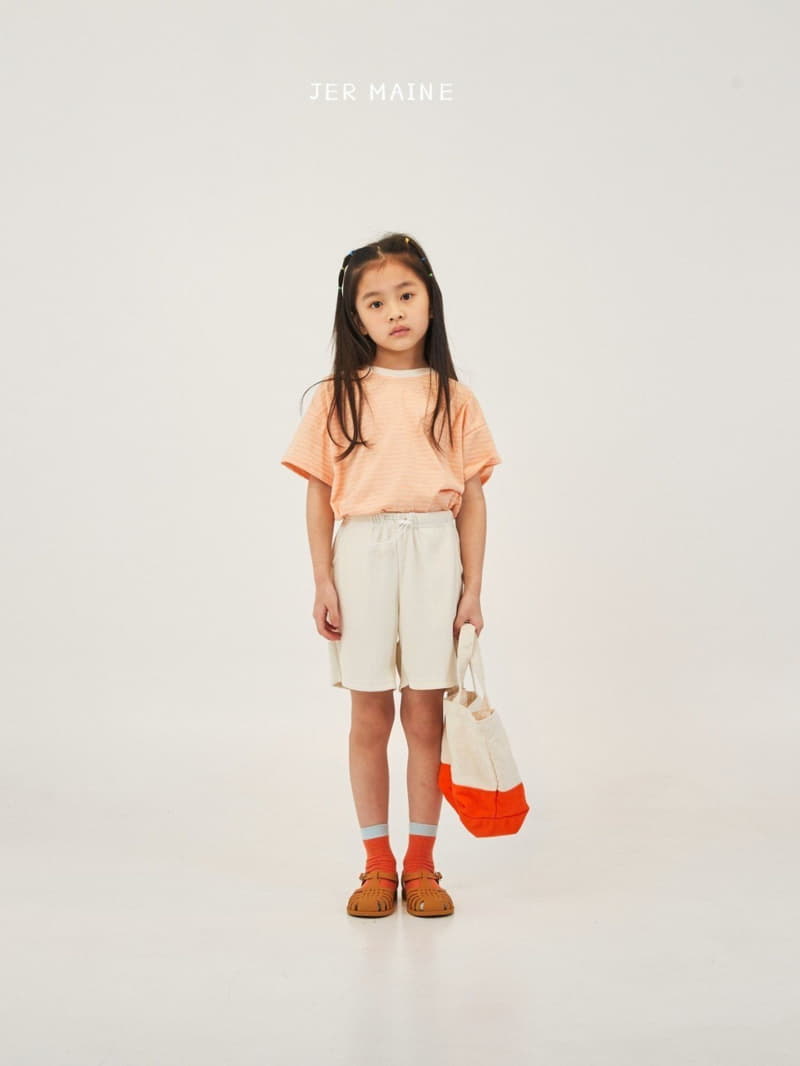 Jermaine - Korean Children Fashion - #fashionkids - Rib String Shorts - 7