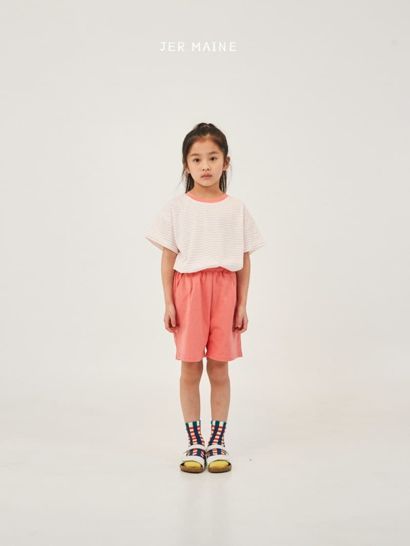 Jermaine - Korean Children Fashion - #fashionkids - Smile Stripes Color Tee - 11