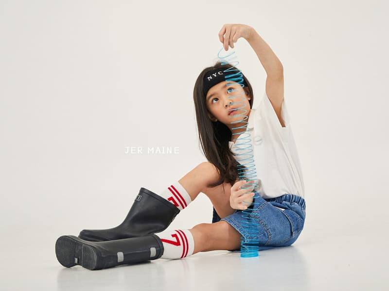 Jermaine - Korean Children Fashion - #fashionkids - Cargo Denim Pants - 8