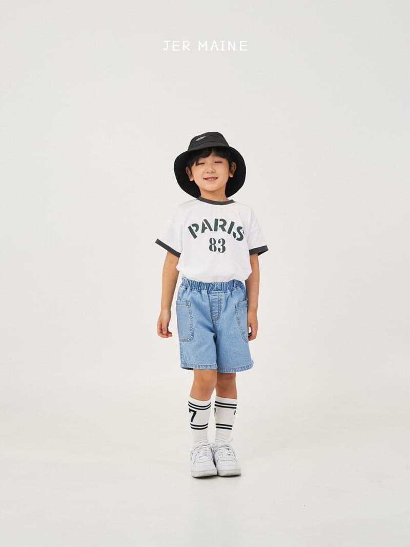 Jermaine - Korean Children Fashion - #fashionkids - Paris Color Tee - 5
