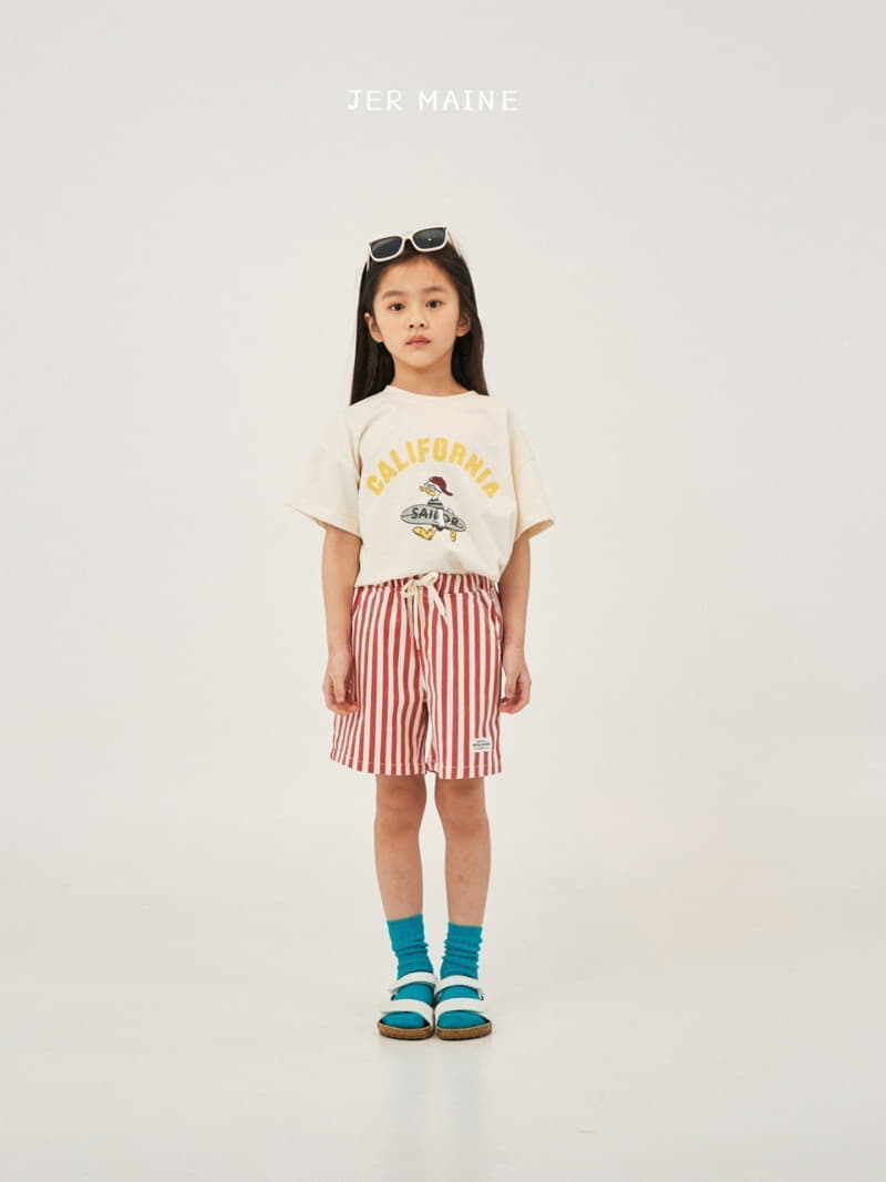 Jermaine - Korean Children Fashion - #kidsstore - Top Stripes Shorts - 10