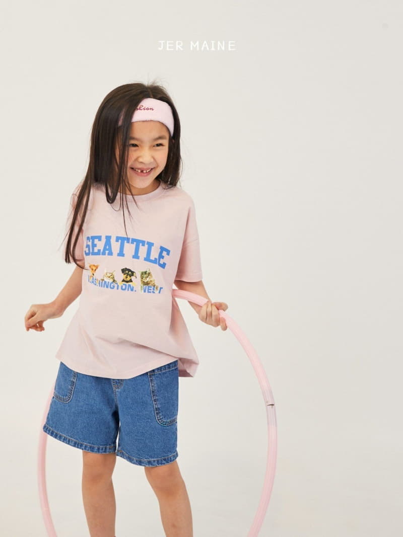 Jermaine - Korean Children Fashion - #kidsstore - Circle Pocket Jeans - 6