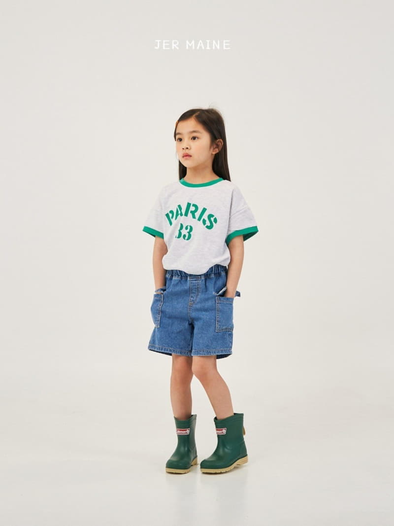 Jermaine - Korean Children Fashion - #kidsstore - Cargo Denim Pants - 10