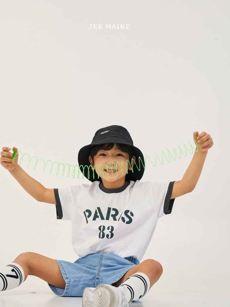 Jermaine - Korean Children Fashion - #kidsstore - Paris Color Tee - 7