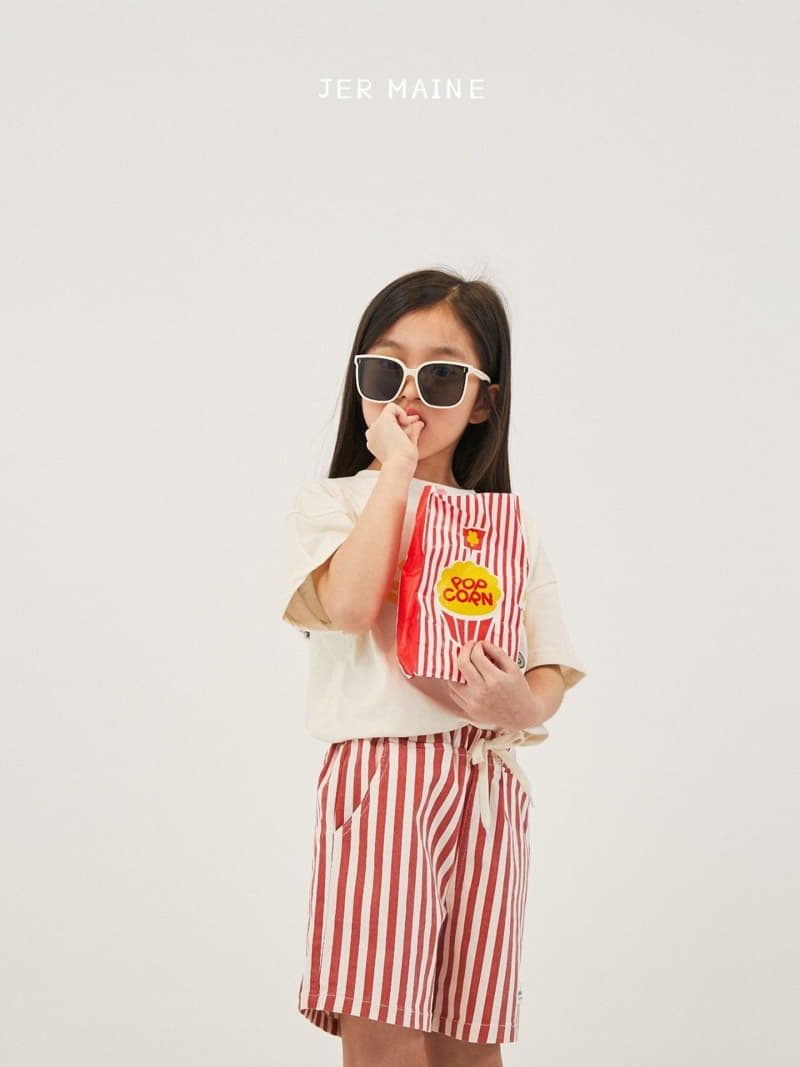 Jermaine - Korean Children Fashion - #kidzfashiontrend - Top Stripes Shorts - 11