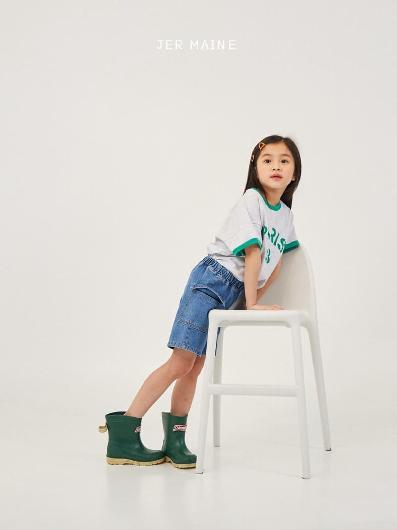 Jermaine - Korean Children Fashion - #kidzfashiontrend - Cargo Denim Pants - 11