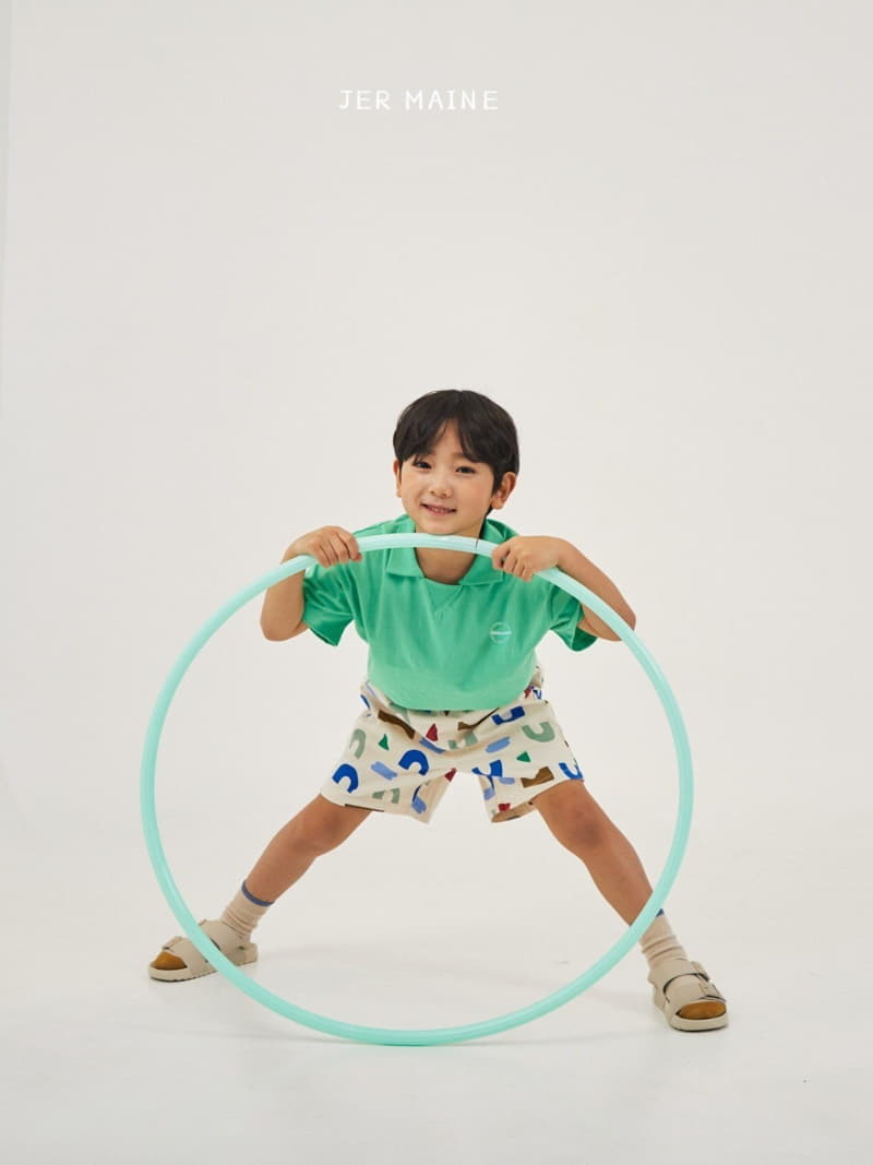 Jermaine - Korean Children Fashion - #kidzfashiontrend - Tennis Collar Tee - 9