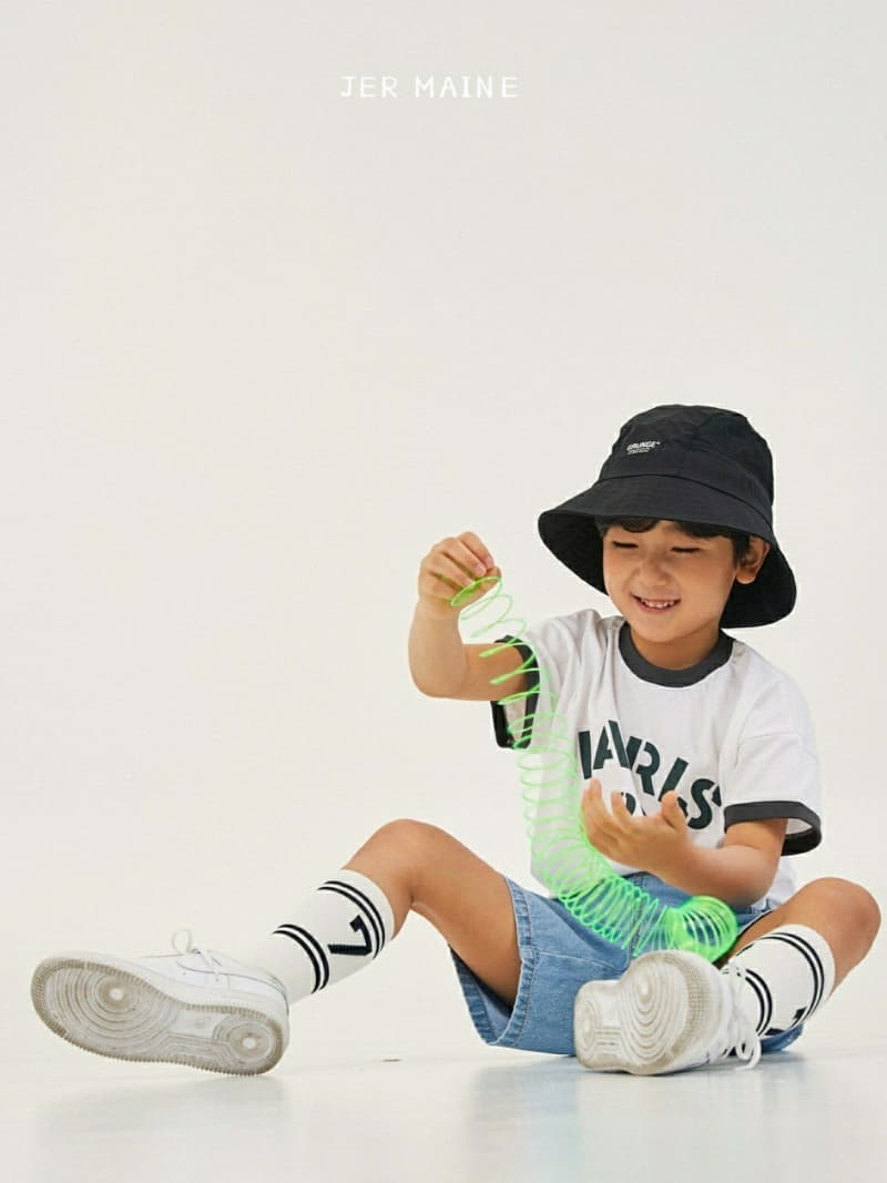 Jermaine - Korean Children Fashion - #kidzfashiontrend - Paris Color Tee - 8