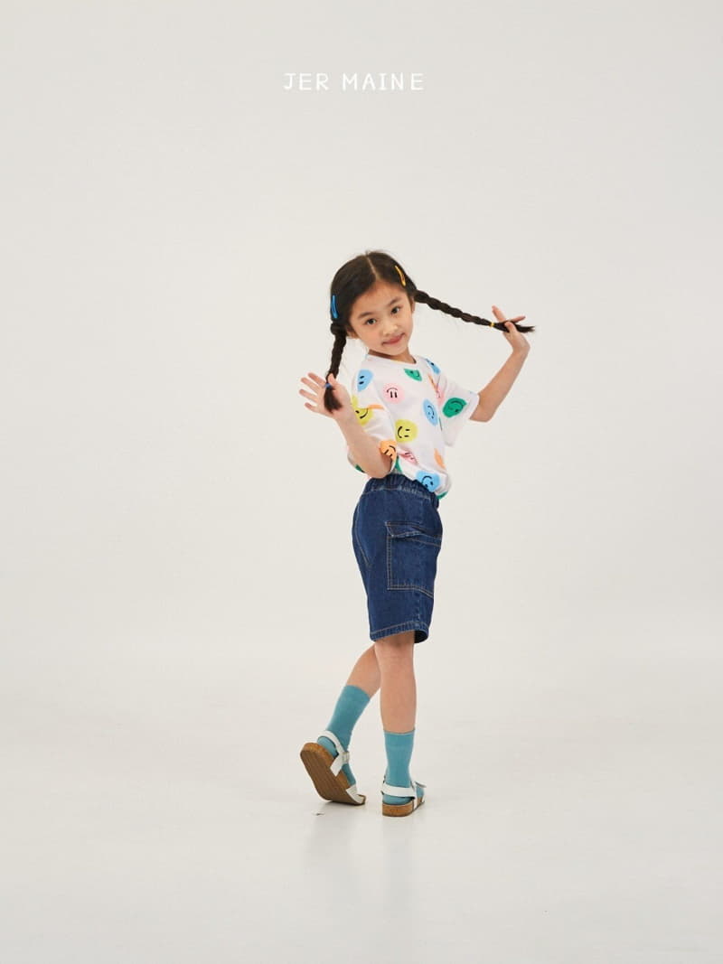 Jermaine - Korean Children Fashion - #Kfashion4kids - Smile Color Tee - 4