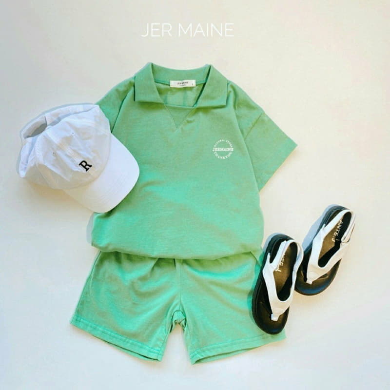 Jermaine - Korean Children Fashion - #littlefashionista - Tennis Collar Tee - 11