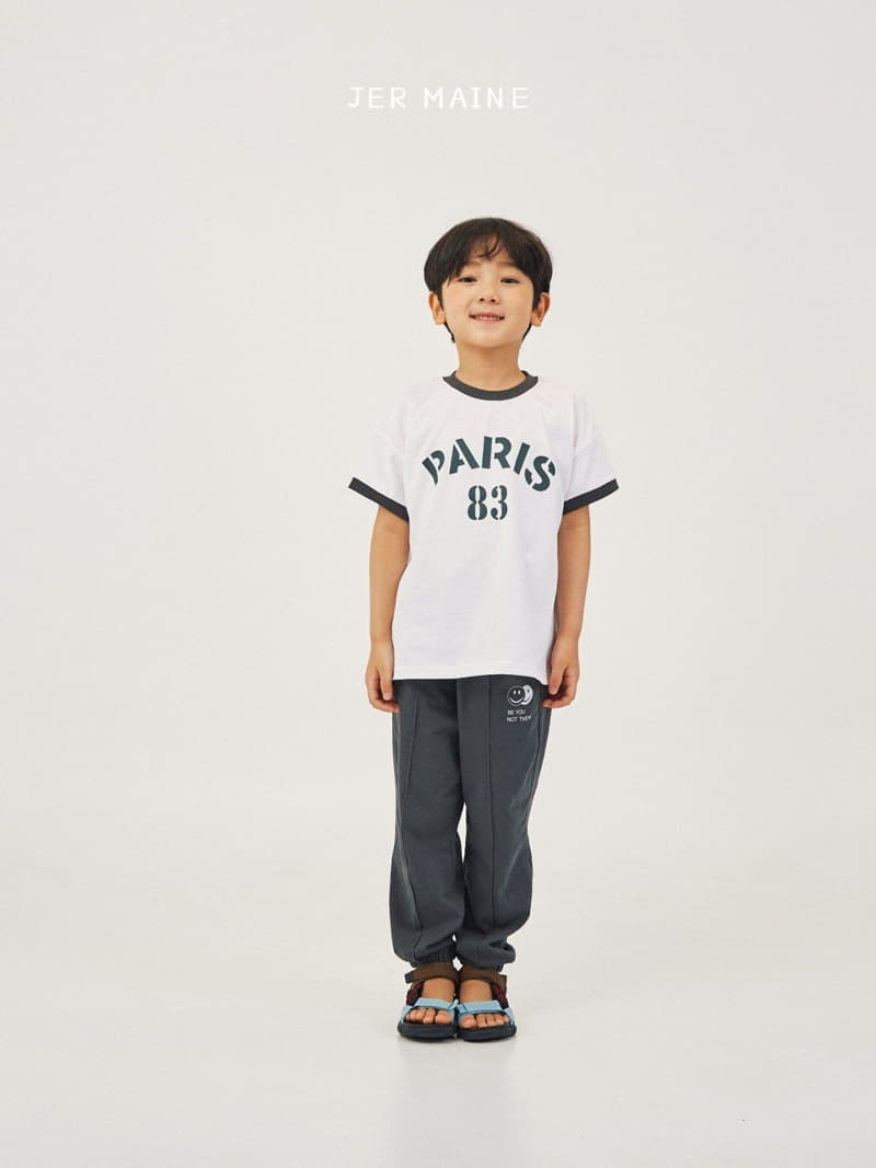 Jermaine - Korean Children Fashion - #littlefashionista - Paris Color Tee - 10