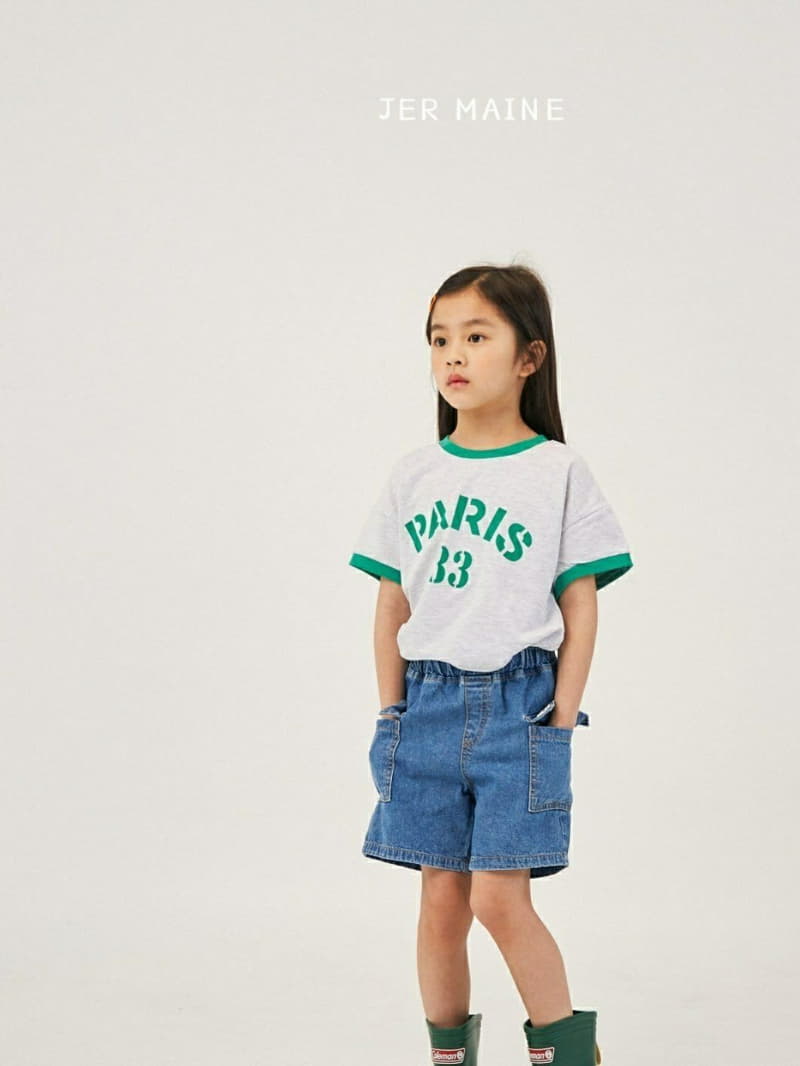 Jermaine - Korean Children Fashion - #magicofchildhood - Paris Color Tee - 11