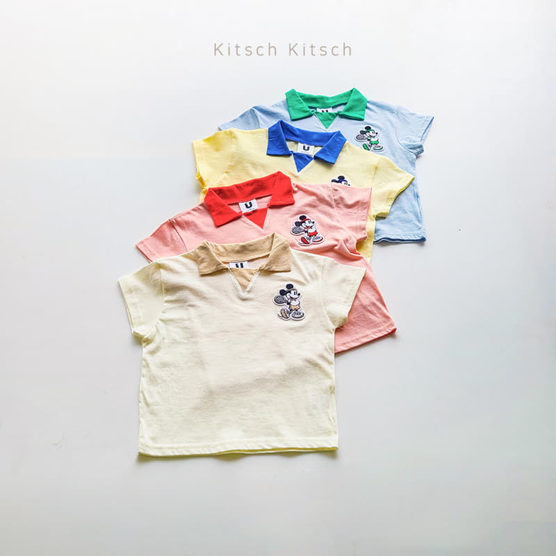 Kitsch Kitsch - Korean Children Fashion - #littlefashionista - Tennis Mickey Top Bottom Set - 11