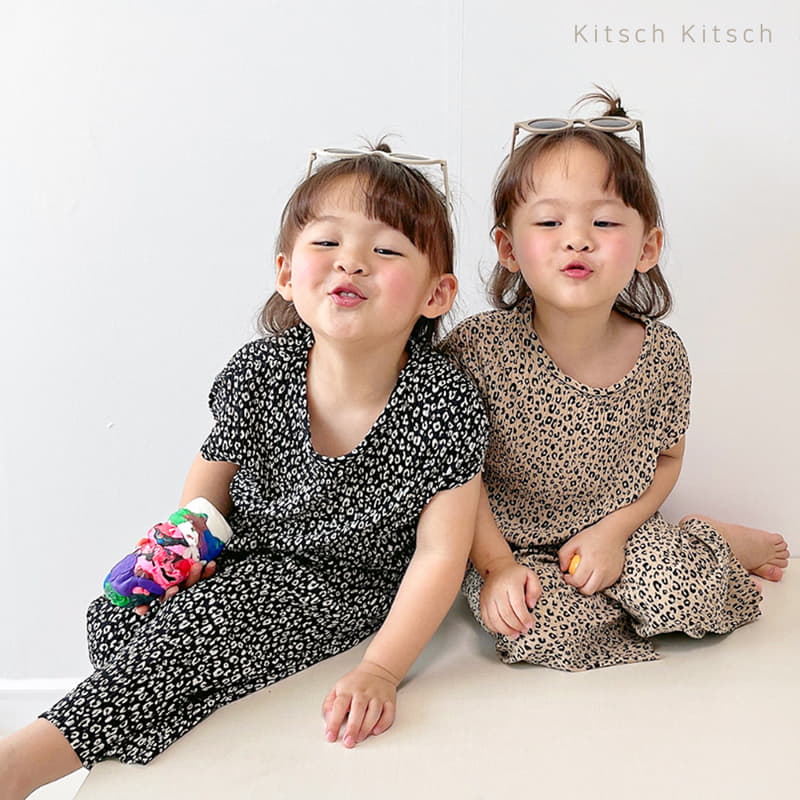 Kitsch Kitsch - Korean Children Fashion - #littlefashionista - Retro Pleats Top Bottom Set - 7