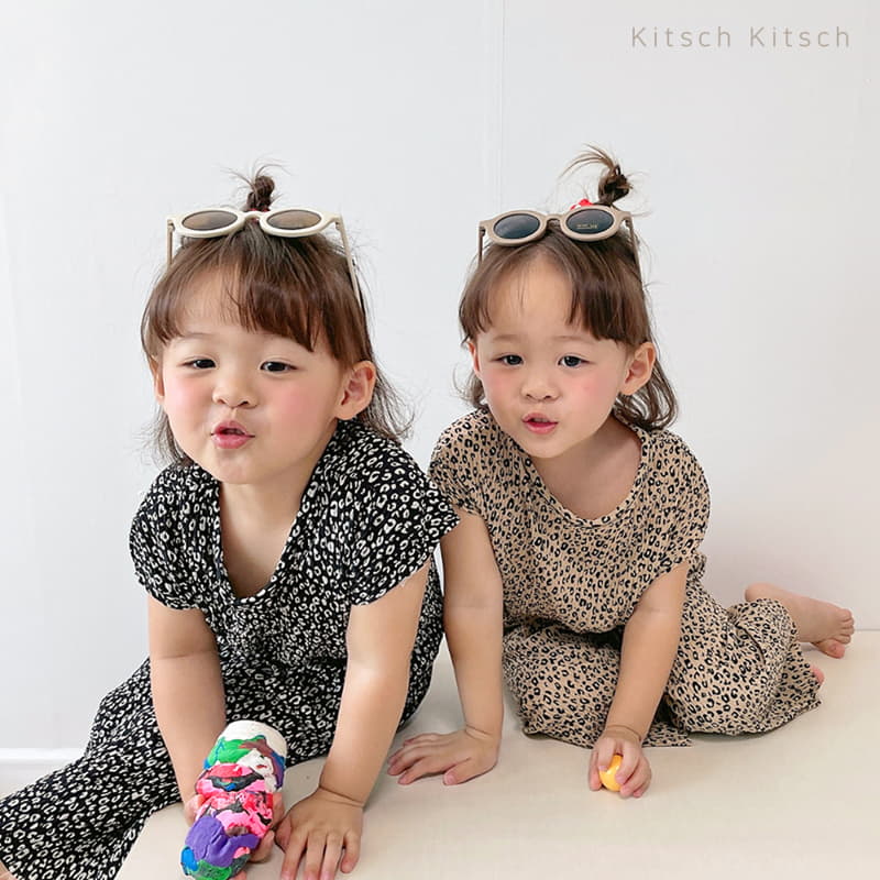 Kitsch Kitsch - Korean Children Fashion - #magicofchildhood - Retro Pleats Top Bottom Set - 8