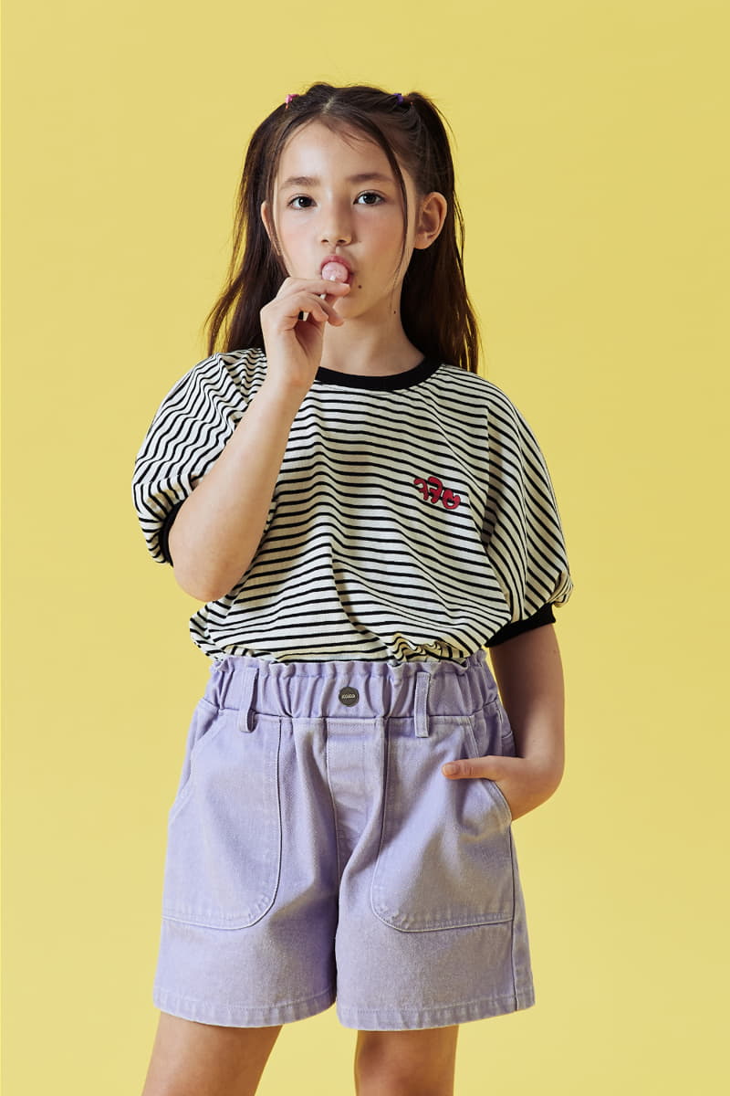 Kokoyarn - Korean Junior Fashion - #kidzfashiontrend - Pigment Pocket Pants - 6