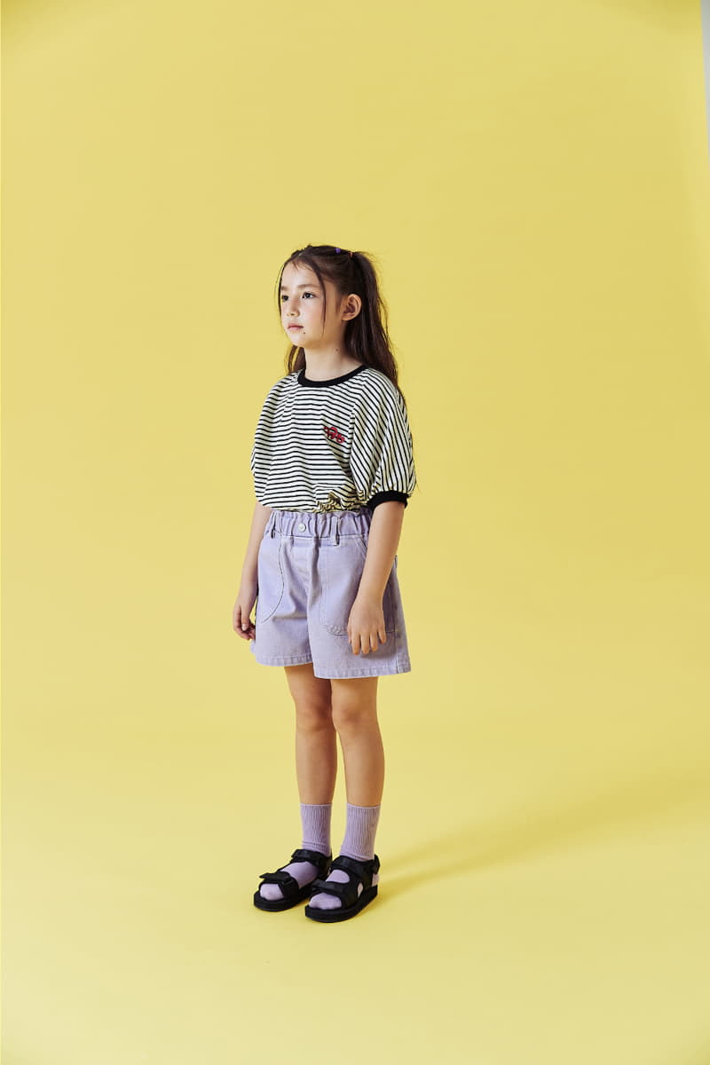 Kokoyarn - Korean Junior Fashion - #littlefashionista - Pigment Pocket Pants - 8