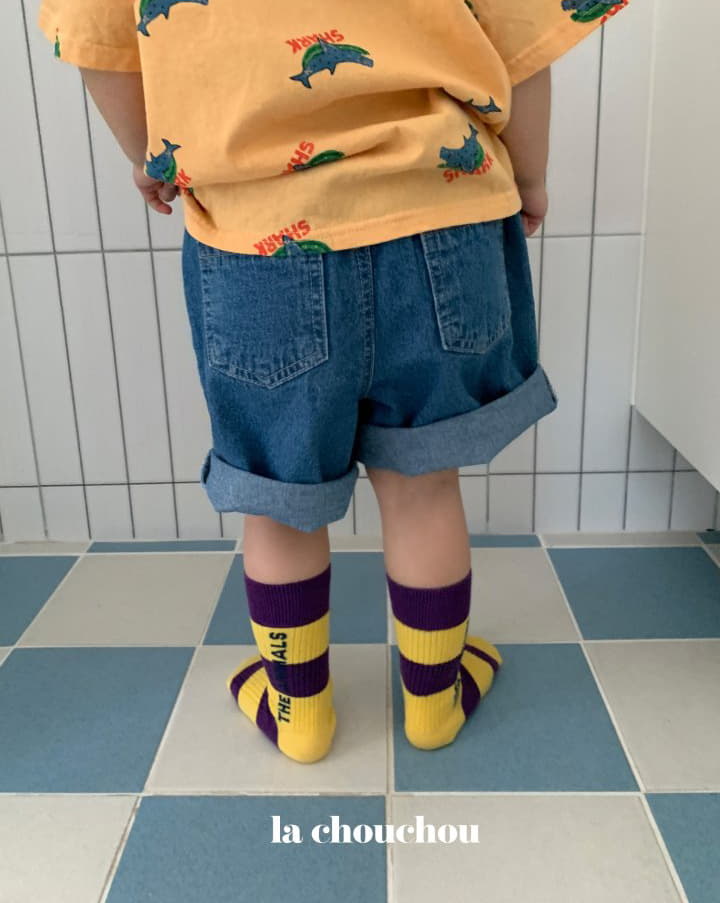 La Chouchou - Korean Children Fashion - #Kfashion4kids - Denim Shorts