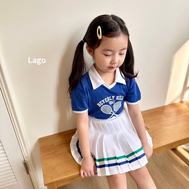 Lago - Korean Children Fashion - #childofig - Tennis Wrinkle Skirt - 8