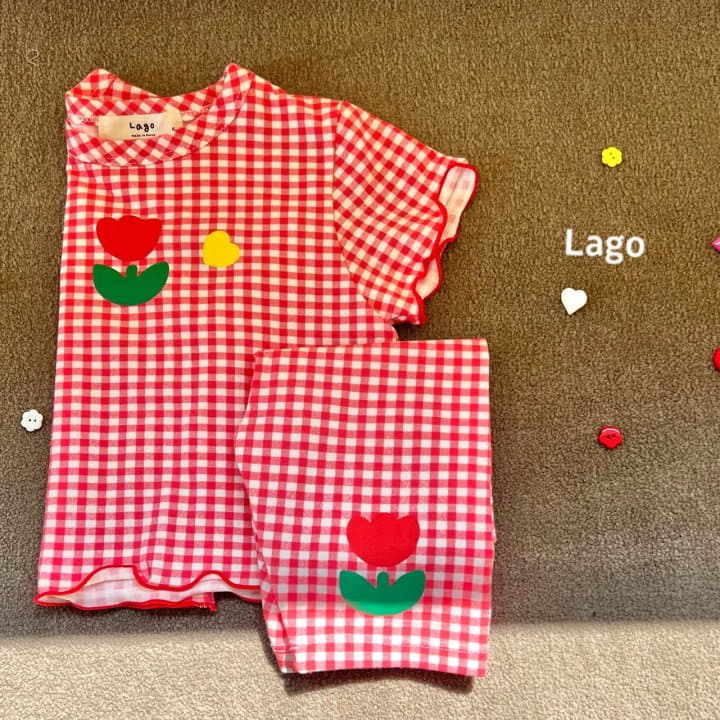 Lago - Korean Children Fashion - #childofig - Tulip Tery Tee - 3