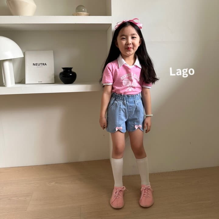Lago - Korean Children Fashion - #designkidswear - Tennis Collar Tee - 6