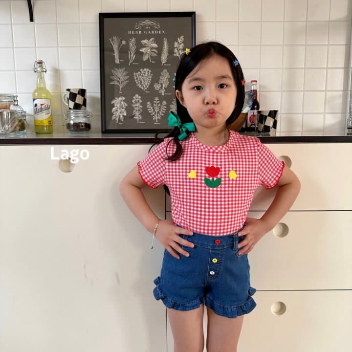 Lago - Korean Children Fashion - #designkidswear - Tulip Tery Tee - 5