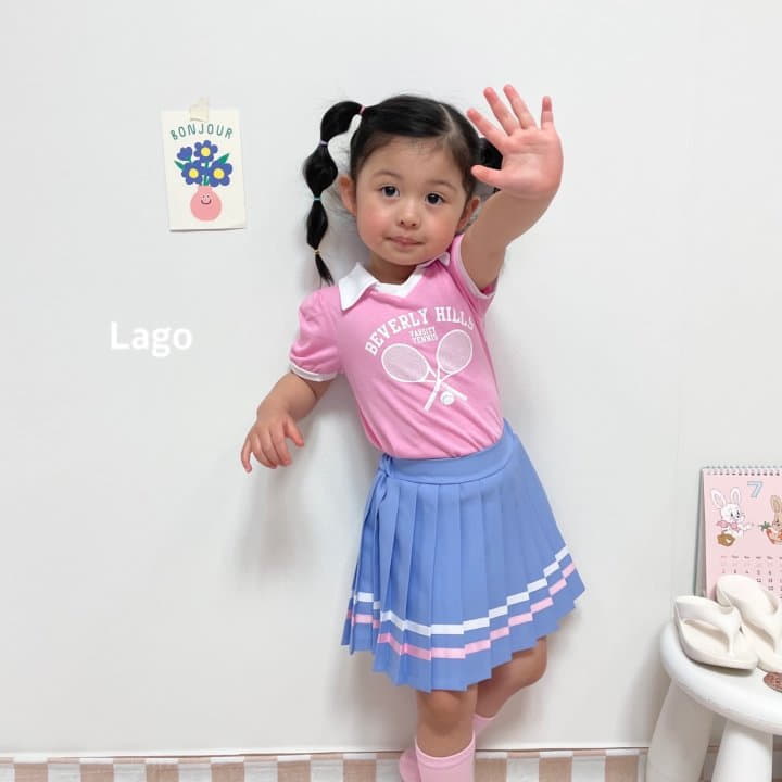 Lago - Korean Children Fashion - #discoveringself - Tennis Wrinkle Skirt - 11