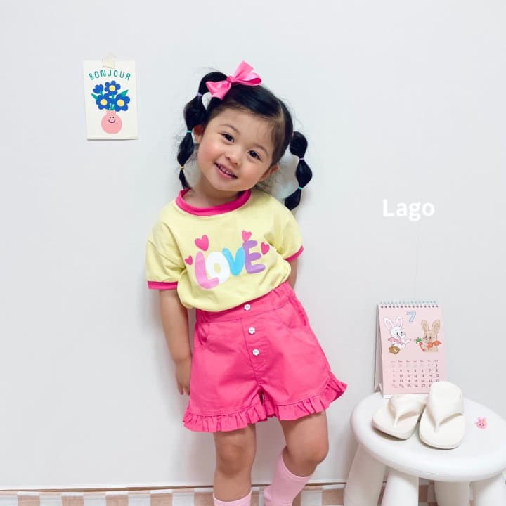 Lago - Korean Children Fashion - #magicofchildhood - Frill Color Pants - 7