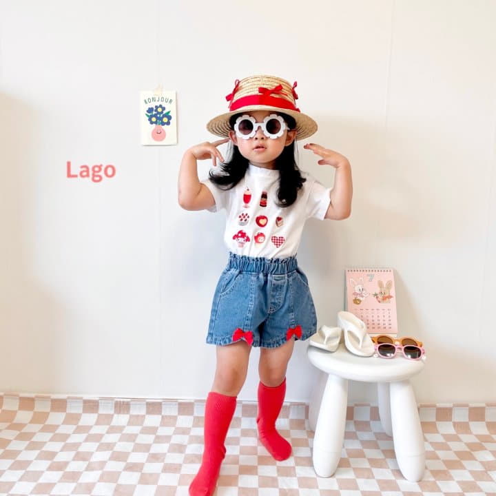 Lago - Korean Children Fashion - #minifashionista - Cuty Tee - 2