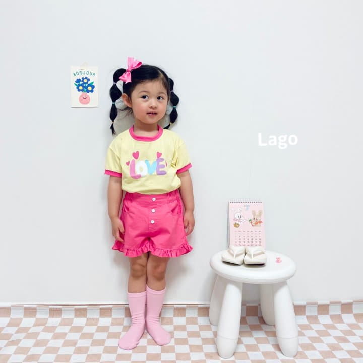 Lago - Korean Children Fashion - #prettylittlegirls - Frill Color Pants - 9