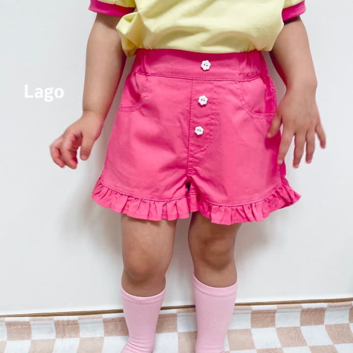 Lago - Korean Children Fashion - #todddlerfashion - Frill Color Pants - 10