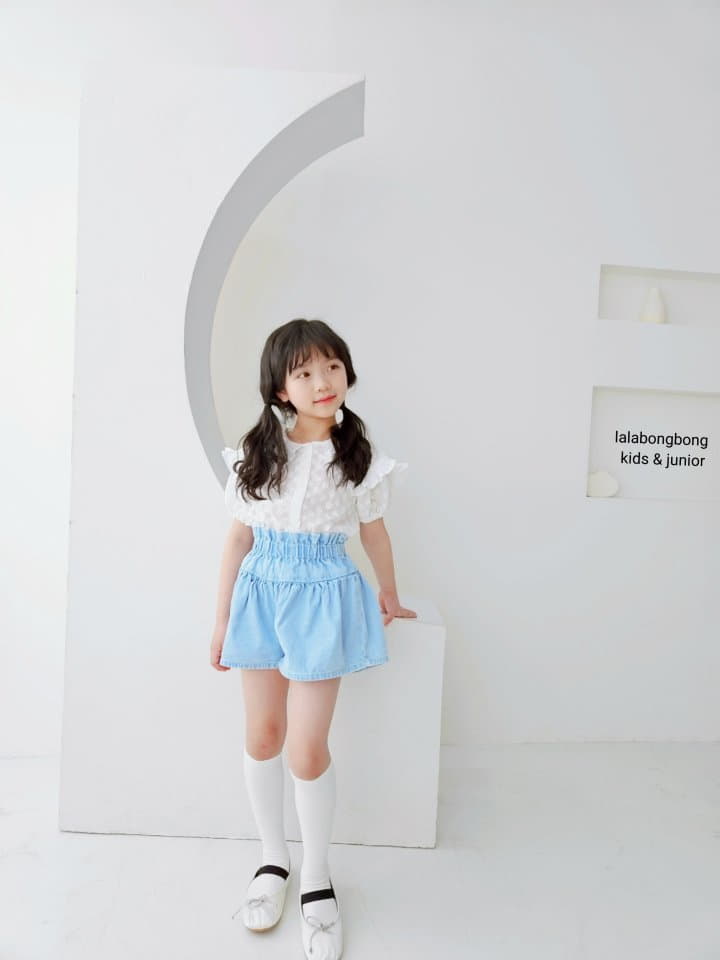 Lalabongbong - Korean Children Fashion - #Kfashion4kids - Embrodiery Blouse - 3