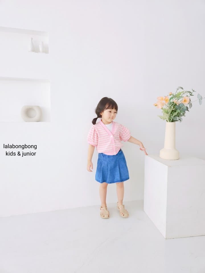 Lalabongbong - Korean Children Fashion - #childofig - Denim Pintuck Shorts - 2