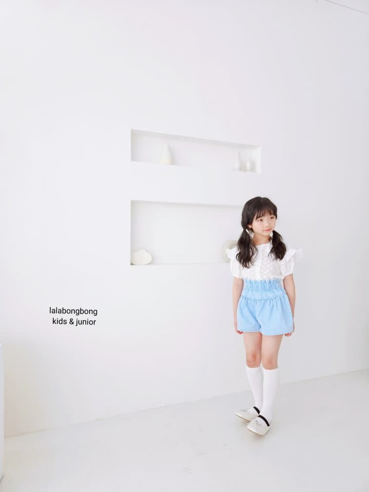 Lalabongbong - Korean Children Fashion - #childofig - Embrodiery Blouse - 8