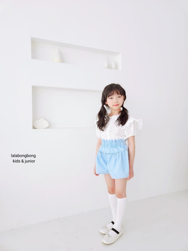 Lalabongbong - Korean Children Fashion - #childofig - Embrodiery Blouse - 9