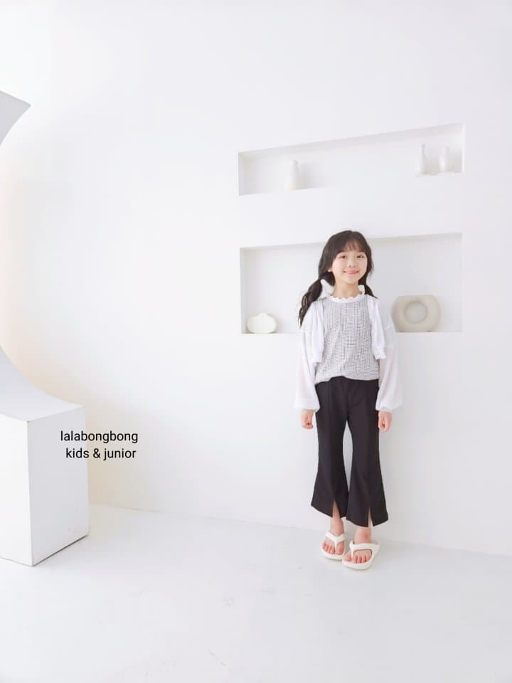Lalabongbong - Korean Children Fashion - #childofig - Slit Pants - 5