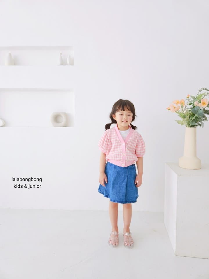 Lalabongbong - Korean Children Fashion - #childrensboutique - Denim Pintuck Shorts - 3