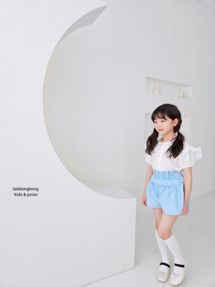 Lalabongbong - Korean Children Fashion - #childrensboutique - Embrodiery Blouse - 10
