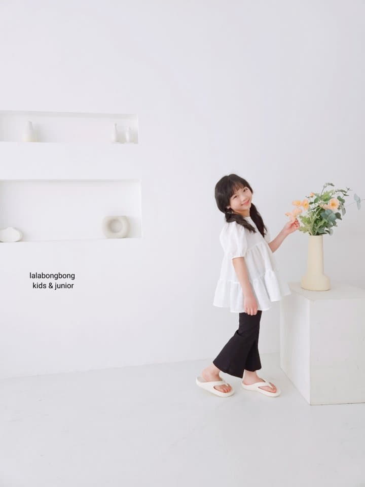 Lalabongbong - Korean Children Fashion - #childrensboutique - Slit Pants - 7
