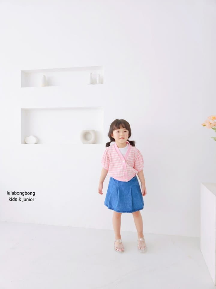 Lalabongbong - Korean Children Fashion - #kidsstore - Denim Pintuck Shorts - 8