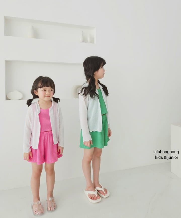 Lalabongbong - Korean Children Fashion - #kidsstore - Summer Cardigan - 4