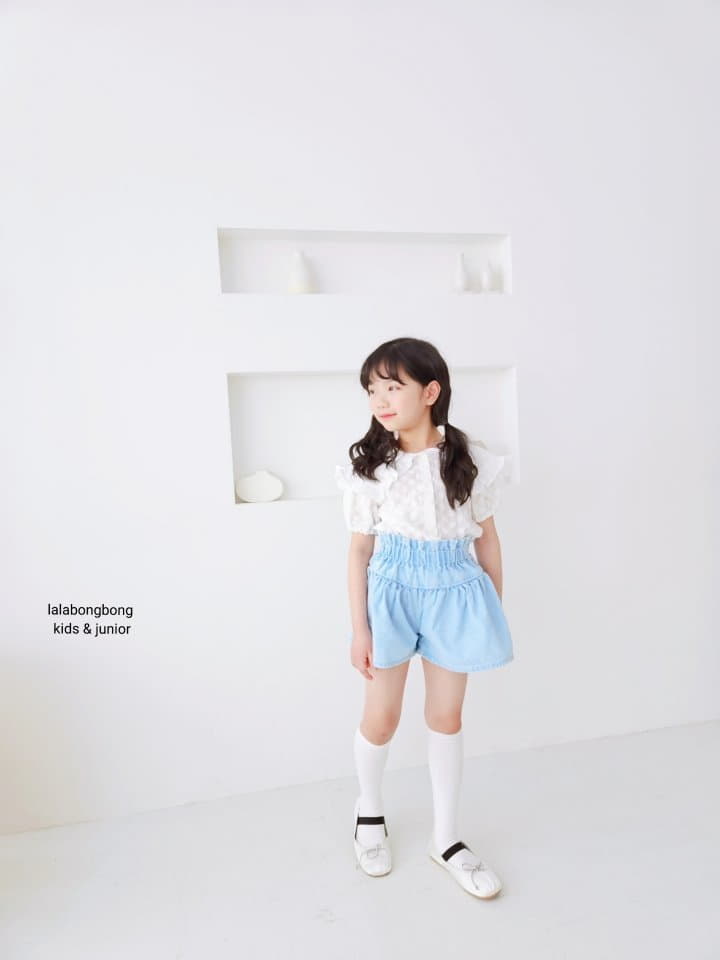 Lalabongbong - Korean Children Fashion - #kidzfashiontrend - Embrodiery Blouse - 2