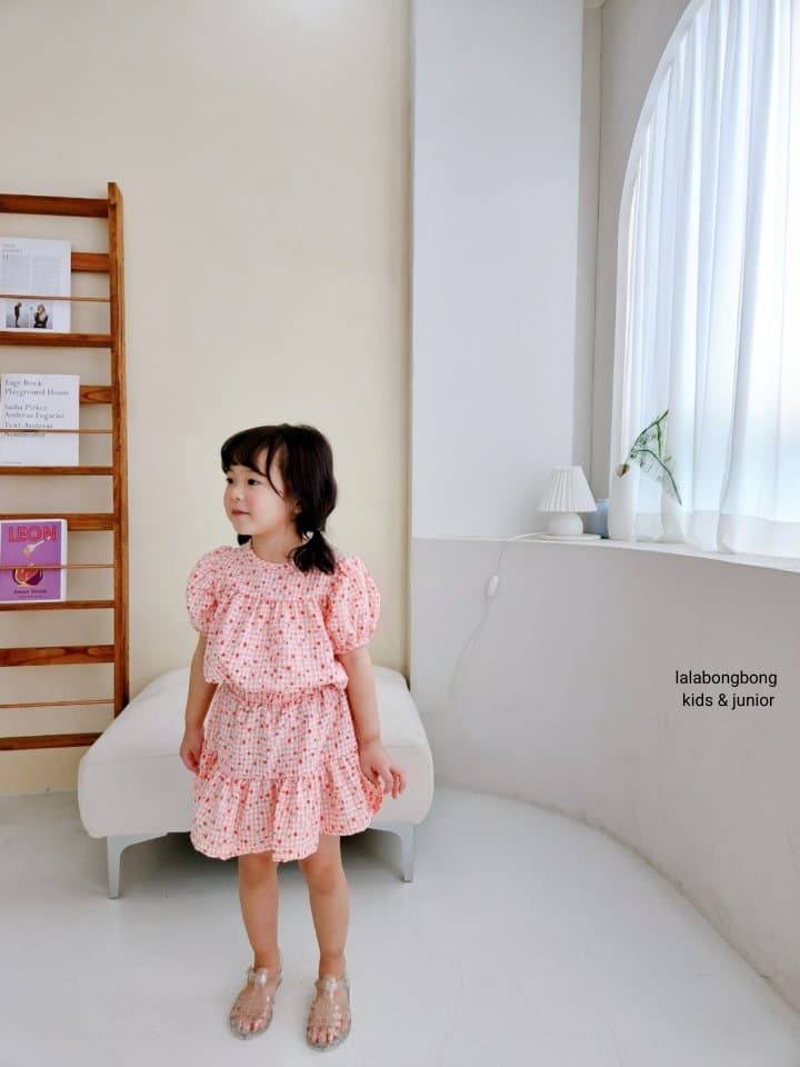 Lalabongbong - Korean Children Fashion - #kidzfashiontrend - Jelly Top Bottom Set