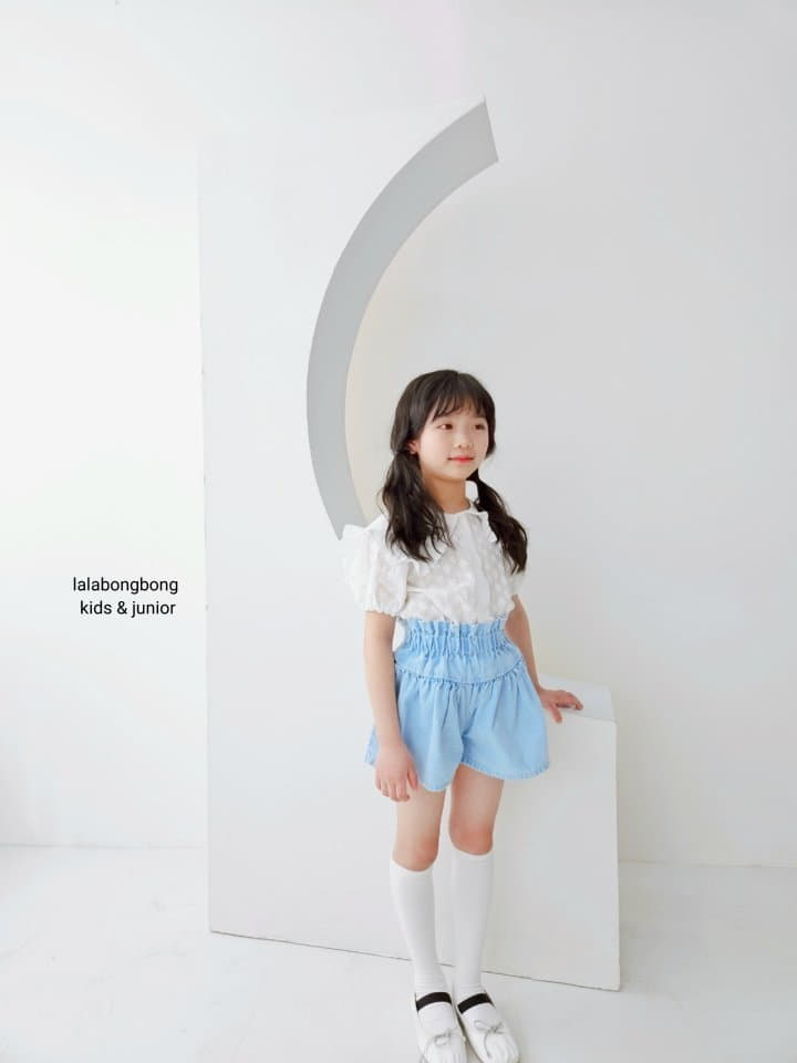 Lalabongbong - Korean Children Fashion - #Kfashion4kids - Embrodiery Blouse - 4