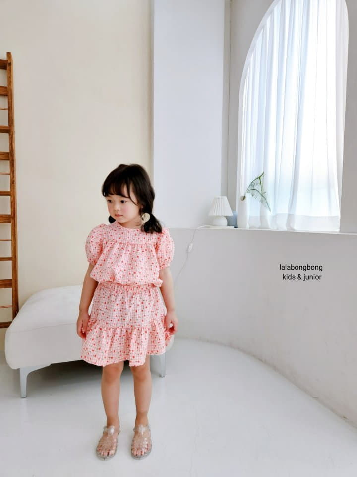 Lalabongbong - Korean Children Fashion - #littlefashionista - Jelly Top Bottom Set - 3
