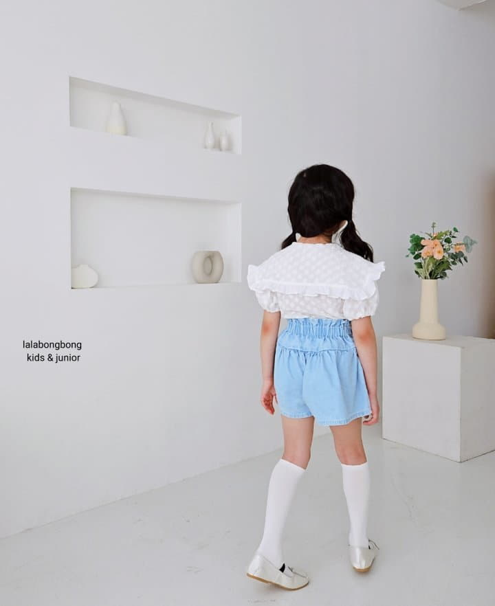 Lalabongbong - Korean Children Fashion - #magicofchildhood - Embrodiery Blouse - 5