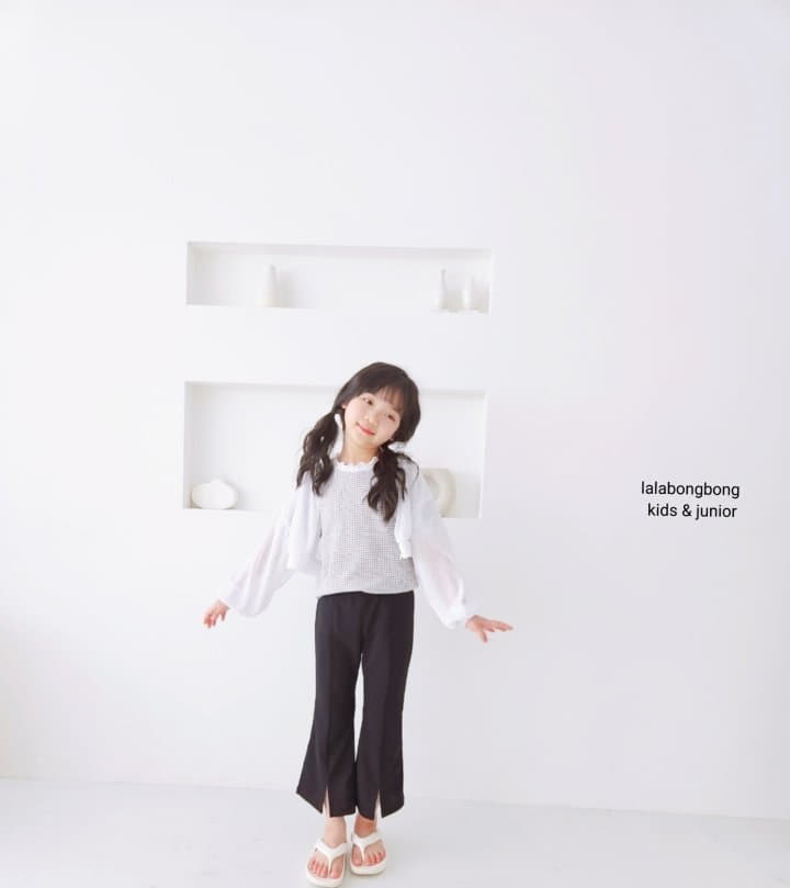 Lalabongbong - Korean Children Fashion - #magicofchildhood - Slit Pants - 2