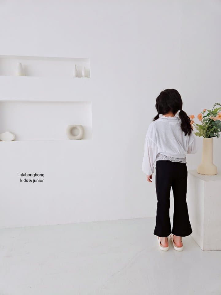 Lalabongbong - Korean Children Fashion - #minifashionista - Slit Pants - 4
